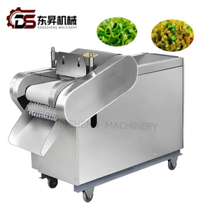 Chopping Knife Vegetable Cutting Machine for Veg Processing Factories Adjustable Cutting Sizes for Different Vegetable Types