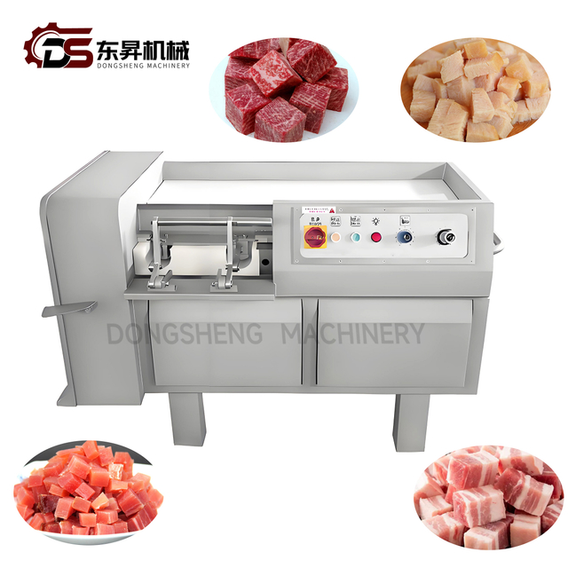 High Efficiency Stainless Steel Meat Cutter Qdj-350 with 1 Year Warranty