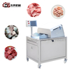 CE Commercial Large Scale PLC Digital Control Touch Screen Automatic CNC Meat Chopping Dicing Machine Cube Cutter Fish Lamb Beef Pork Chopper with Uniform Sizes