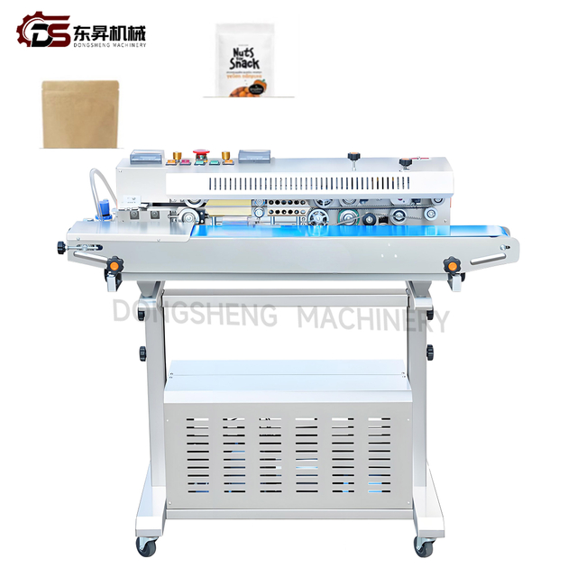 Heavy Duty Sealing Machinery with Strong Motors for Large Vegetable Factories Continuous Automatic Sealing Machine