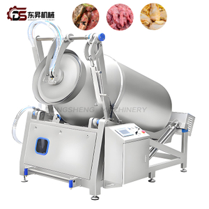High Efficiency Marinating Machine with Inclined Design and Speed Regulators for Poultry Plants Inclined Vacuum Tumbler