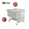 High Efficiency Multifunctional Fresh Ribs Cubing Stripping Cutting Machine Pork Beef Lamb Fish Cubes Strips Chunks Processing Cutter Cuber 1000 2000 Kg/H
